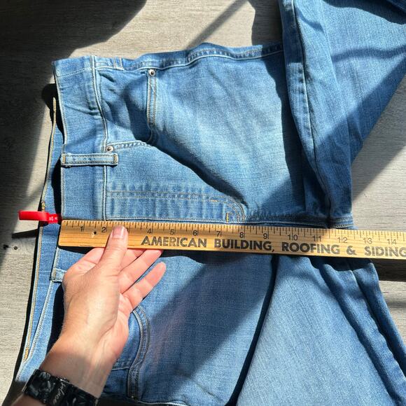 Spanx Straight Leg Jeans Light Wash LT or Large Tall - Picture 10 of 13